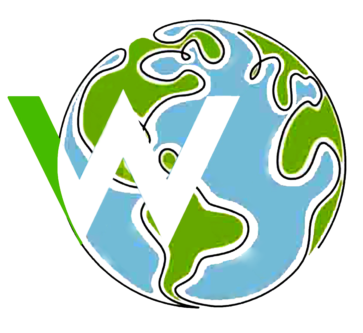 Wellspring Logo - Globe & W